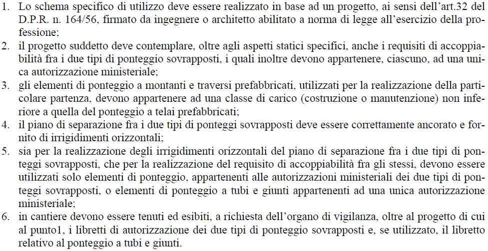 3 Uso promiscuo dei ponteggi Documentazione 18