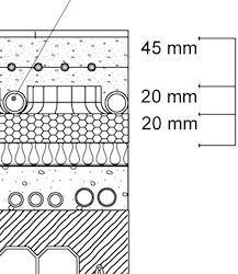 Esigenze nelle ristrutturazioni - spessori Nelle ristrutturazioni non sempre ci sono spessori che permettono l inserimento degli impianti radianti o la realizzazione di spessori specifici di