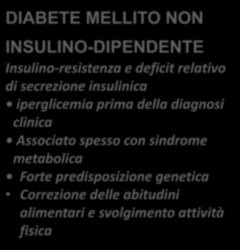 clinica Associato spesso con sindrome metabolica Forte predisposizione