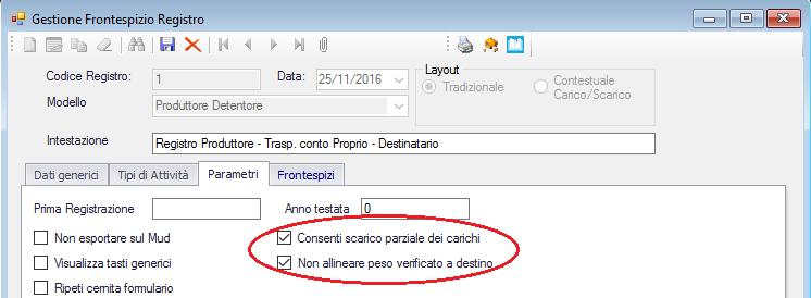 Questa impostazione è il default del destinatario.