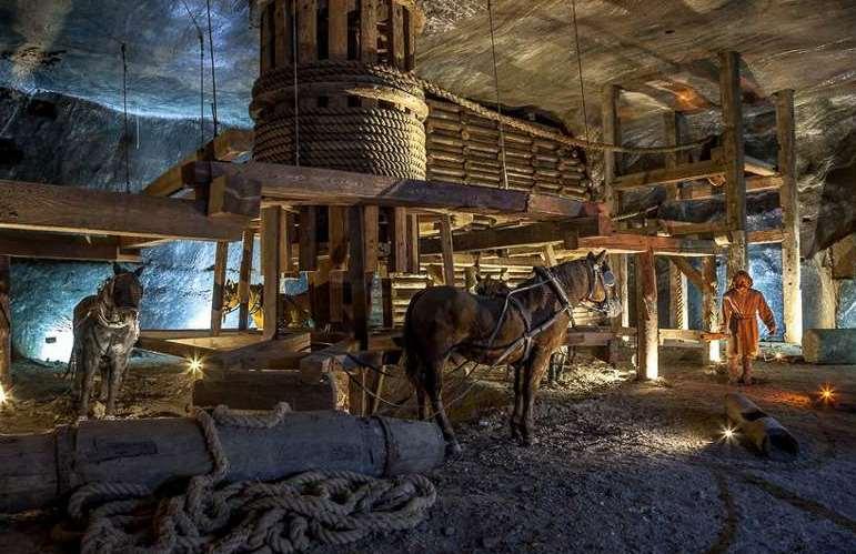Miniere di sale di Wieliczka vicino a Cracovia (Polonia): sono