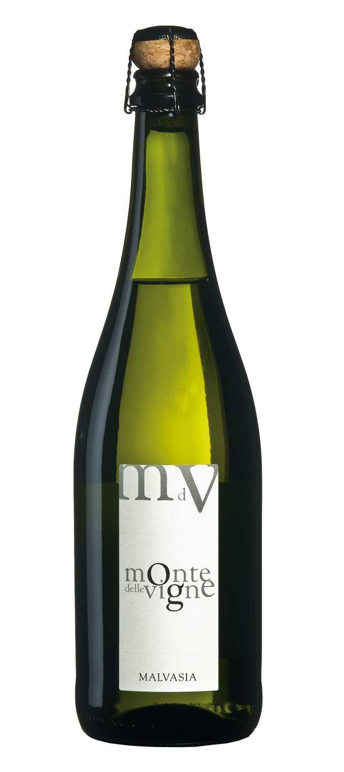 MALVASIA IGT 100 % Malvasia di Candia aromatica Est 230/300 mt Terreni calcarei/argillosi 110 q.li Settembre 8 anni I.G.T. Emilia Bottiglie prodotte: 50.