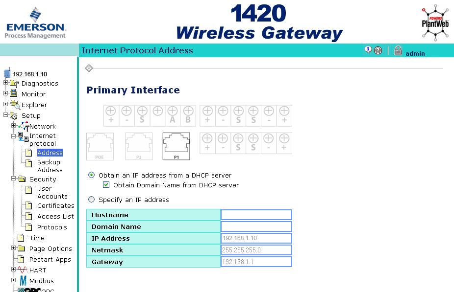 Gateway wireless 1420 Guida di installazione rapida Agosto 2009 FASE 3: CONFIGURAZIONE DI BASE ETHERNET O SERIALE Per configurare il 1420 per una rete Ethernet: Utilizzare la Tabella 3: Impostazioni