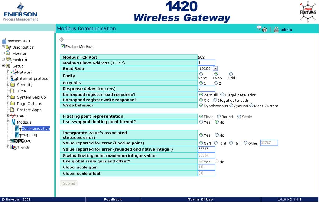 Guida di installazione rapida Agosto 2009 Gateway wireless 1420 CONTINUAZIONE FASE 3... Per configurare il 1420 per una connessione seriale: Utilizzare la per annotare le informazioni necessarie. 1. Configurare le impostazioni di comunicazione seriale del 1420 a.