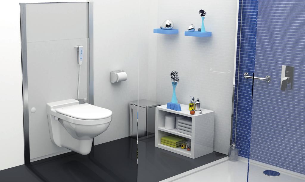 cod. STMATICWC 2.320 IVA escl. GAMMA AC C E S S I B I L I TÁ Struttura motorizzata per WC sospesi adattato alle diverse esigenze di accessibilità. Design raffinato.