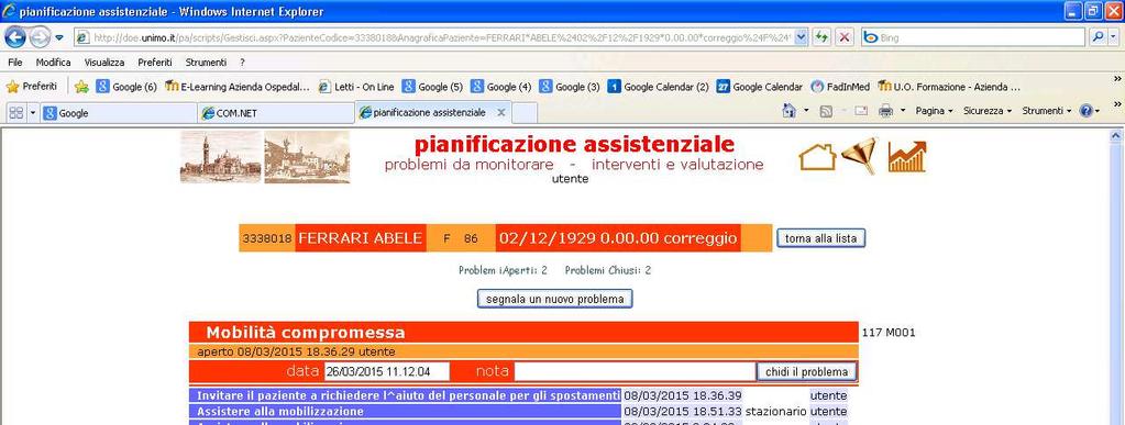 Riorganizzazione per intensità di