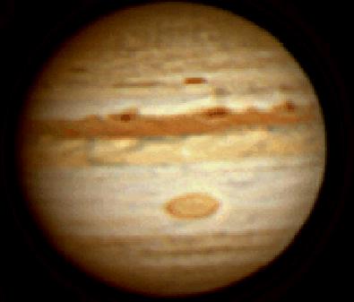 Giove Un immagine di Giove osservato da Terra con il Nord Optical Telescope Distanza dal Sole (U.A.