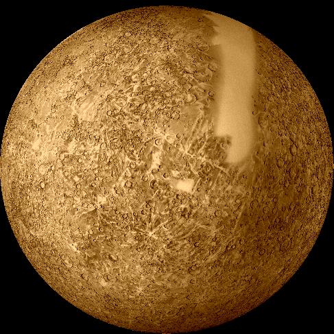 Mercurio Mercurio è difficilmente visibile da Terra, ad occhio nudo, somiglia