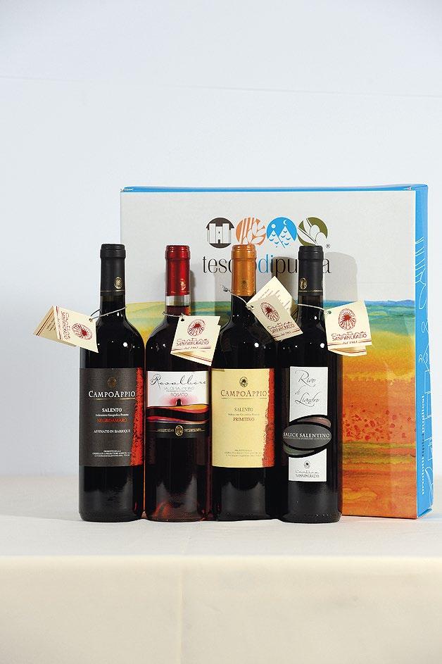 CRV11 (2 bottiglie) Vino primitivo Tacco Barocco rosso i.g.p. cl.75 Vino negroamaro Tacco Barocco rosso i.g.p. cl.75 Euro 10,50 Cantina Sampietrana COD.