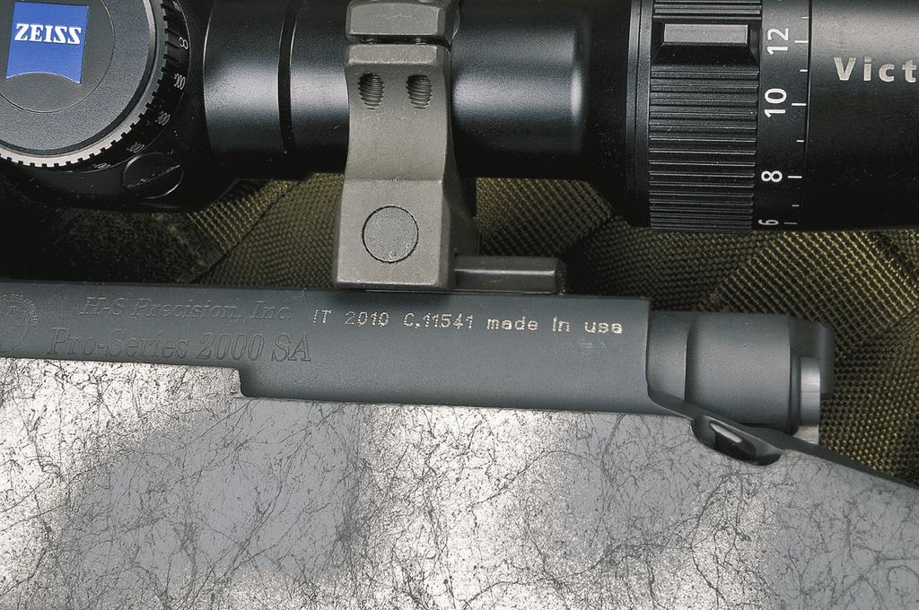 Questo Heavy Tactical Rifle, adottato dal FBI, nel mercato civile s impone come uno strumento interessante per il tiro a lunga distanza P er breve che sia la storia di H-S Precision, è innegabile che