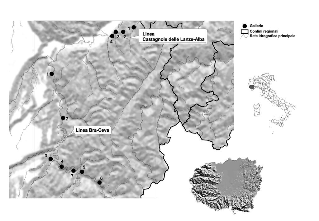 Rivista piemontese di Storia naturale, 35, 2014: 367-376 ISSN 1121-1423 Fig. 1 - Area di studio.