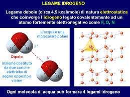 Legame Idrogeno E un legame particolare che l idrogeno realizza in