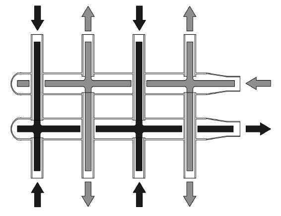 sono disponibili nelle versioni: STANDARD con 2, 3, 4, 5, 6 uscite filettate maschio Ø 1" compresi di attacchi Ø 1/2" per eventuale scarico CON