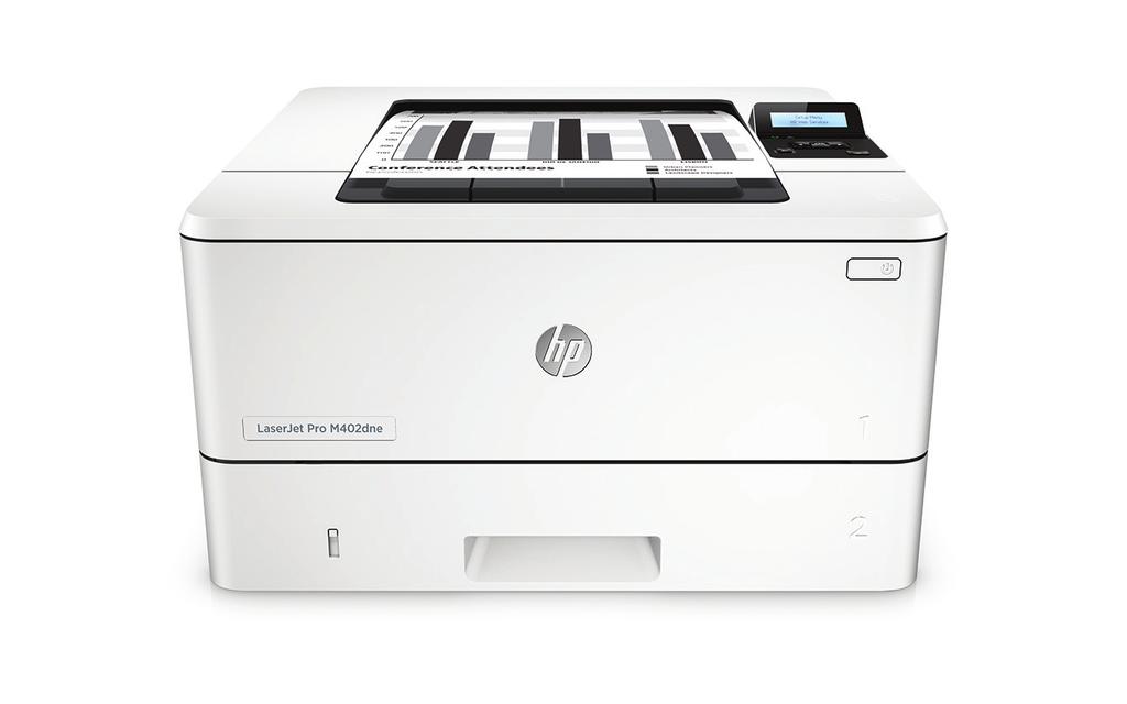 Scheda dati Serie di stampanti HP LaserJet Pro M402 Altissima velocità. Massima protezione.