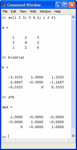 Inversa di una matrice Se A è una matrice nxn invertibile (det 0), l inversa A -1