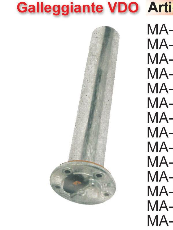 Guarnizione per galleggianti tubolari VDO in GOMMA 67 x 2,7 mm 8,00 MA-650690 Guarnizione