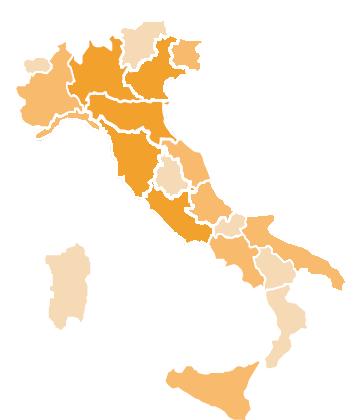 Presenza regionale della farmaceutica del suo indotto Lombardia 30 mila addetti farmaceutici, prima regione farmaceutica e biotech, 16 mila addetti nell indotto (chimica, meccanica, carta) Piemonte e