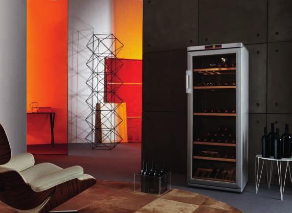 Cantine temperate La cantina ideale per la vostra collezione di vino Il frigo cantina Whirlpool ricrea le