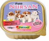 Cibo Umido Cuccioli NURSAN VASCHETTA - PATE (3) 150 GR 0,65 Gusto: manzo e latte (Cod.