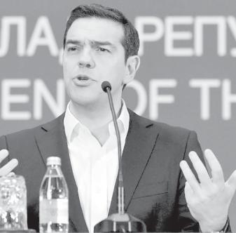 Duke folur për partinë e tij të majtë Syriza, Tsipras tha se ristrukturim i borxhit do të kompletohet pa kushte të tjera shtesë, dhe paralajmëroi se vendi duhet të ketë kujdes ndaj njerëzve që