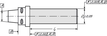 Se non si ottiene la tolleranza specificata, il risultato può tradursi in un'usura anomala sull utensile o sull interfaccia Coromant Capto, in un bloccaggio inadeguato, nella caduta di utensili, in