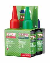 Olio TF2 Teflon Spry 56443 OLIO TF2 C/TEFLON SPRAY 150 3021 5141001000 4,95 56448 OLIO TF2 C/TEFLON SPRAY 400 3015 5141001100 8,25 Il prodotto di punta della gamma dei lubrificanti è il premiato