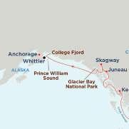 Alaska Voyage of the glaciers Canada e Alaska con Coral Princess, Island Princess, Star Princess e Golden Princess, 8 giorni - 7 notti