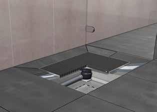 supporti incorporati Walk-in senza scarico per l entrata nel bagno L1 Dimensioni mm kg Cod. art. Fr./pezzo L2 700 762 6,4 9010.86.28 670.