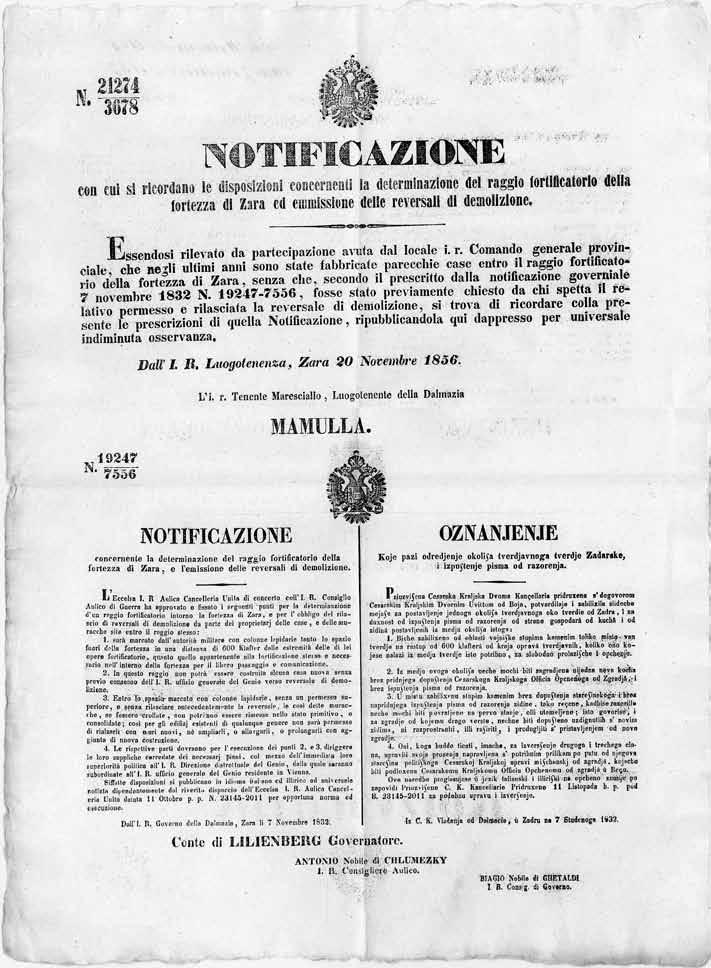 ne se ne vidi tko je sastavio popis, ali se pretpostavlja da je tiskan nakon završetka rada C. K. Heraldičke komisije koja je djelovala od 1816. do 1831. godine. HR-DAZD- 386, kut. 41, br.