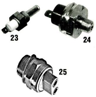 STRUMENTI CRUSCOTTO 17A 17 1 Cavo contachilometri completo di guaina 2 Cavo contagiri completo di