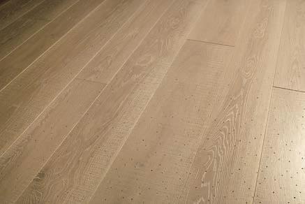 VARNISHED BLEACHED MERCURIO TYPE ROVERE RUSTICO TAGLIO SEGA