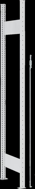 STAND SD AR 300 Scaf. aggiuntivo SD Misure esterne: 1000x300x2000 mm vol. di consegna ved. pagina di cap. AR 500 Scaf. aggiuntivo SD Misure esterne: 1000x500x2000 mm vol.