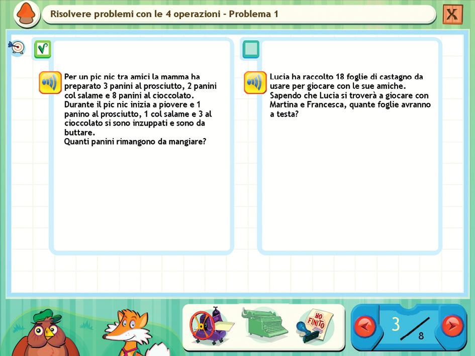 Clicca sul problema simile a quello