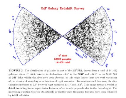Nell ipotesi frattale la distribuzione delle galassie non e una distribuzione analitica. Concetti come la densita media dell universo e la funzione di correlazione perdono senso.