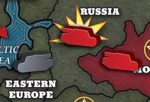 Dal momento che l Armata Sovietica in Ucraina non può essere rimossa in questo turno, la Germania punta a nord ed