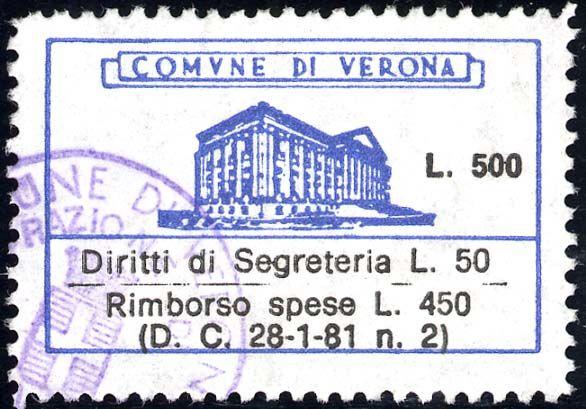 Verona Segreteria - Rimborso spese 35x22.