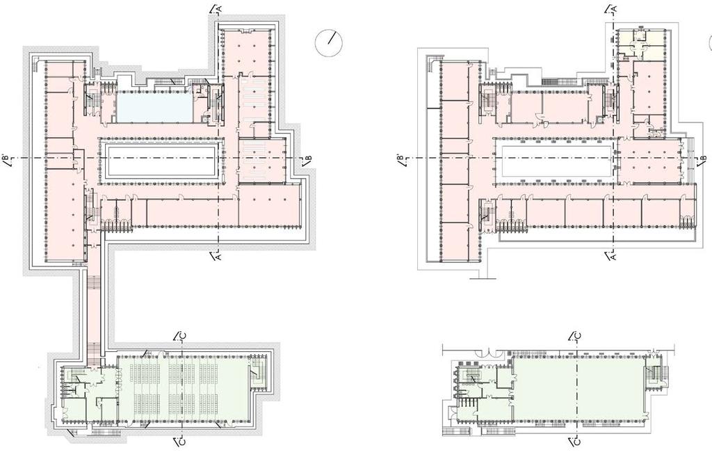 Caratteristiche degli edifici Pianta piano