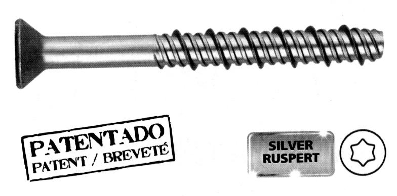 Vite TPS Torx per fissaggio su calcestruzzo Resistenza alla nebbia salina di 500/1000 ore BREVETTATO 4 Codice Misura Foro Torx Carico di rottura kg Carico di estrazione kg Conf. Prezzo (*) 7077 72 7.