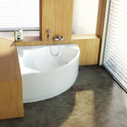 vasche vasche acriliche DESCRIZIONE COLORE 091965 Vasca rettangolare con 2 maniglie, telaio montato completa Bianco t961601 1.