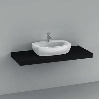 Lavamani, installazione con bulloni cm 5 x 35 Bianco j7600 165,300 091909 39 Semicolonna Bianco j7900 159,500