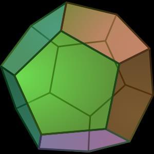Essi sono: il tetredro regolre, l esedro regolre o cubo, l ottedro regolre, il dodecedro regolre e l