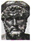 Pitagora - VI sec. a.c. Matematico e filosofo greco. Secondo la tradizione nacque a Samo, intorno al 580 a.c. (Magna Grecia) e fu dcepolo di Anassimandro e di Ferecide.