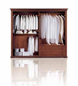 noce 2-sliding doors wardrobe with