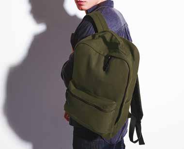 468 Canvas BAGS/backpack BG64 Oakdale Canvas Backpack 0% Cotone Canvas/Viscosa, etichetta rimovibile, tasca frontale con zip, tasca interna a sacchetto, tasche laterali,