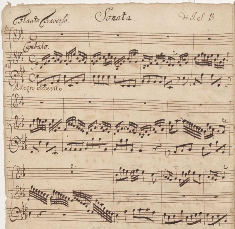 Johann Sebastian Bach, Sonata