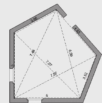 trilaterazioni Il triangolo è l unica delle figure geometriche elementari ad essere indeformabile e, pertanto, facilmente rappresentabile sul foglio di disegno utilizzando semplicemente le misure dei