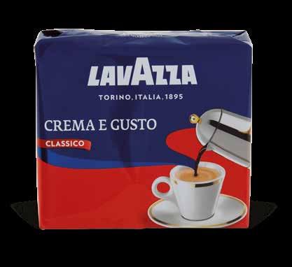 Dal 25 gennaio al 7 febbraio 2018 CAFFÈ CREMA E GUSTO LAVAZZA 2 x 250