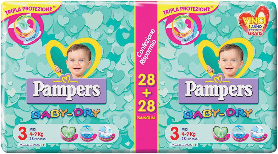 PAMPERS TAGLIE E FORMATI ASSORTITI