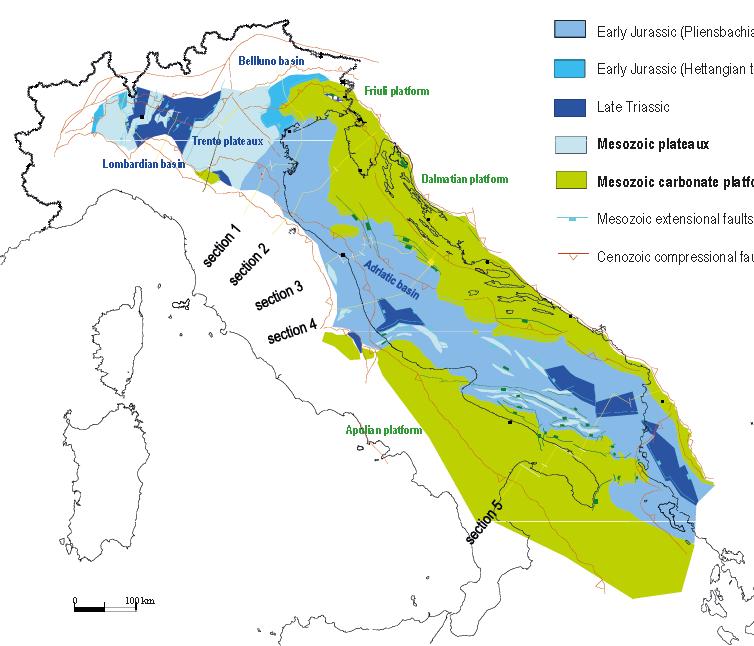 I margini di piattaforma carbonatica rappresentano spesso un importante obiettivo di indagine in quanto costituiscono il passaggio tra un dominio di acque poco profonde (shallow water) ed un dominio