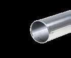 Kaiflex ALL-T Tubi in alluminio liscio 99,5 % calandrati Colore: argento Lunghezza: 1 m Bordati maschio/feina alle estremità e con 6 fori per m. materiale Codice Art. n.